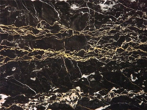 Nero Portoro, Italy marble slabs 